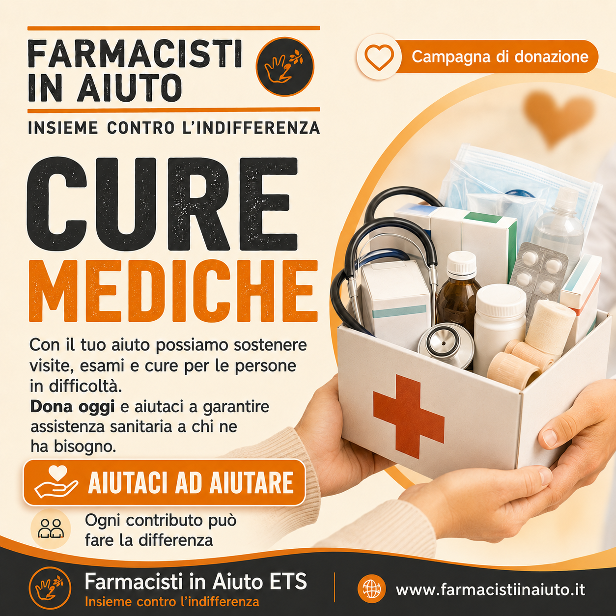 campagna donazioni per cure mediche